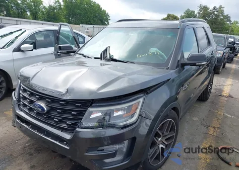 2017 Ford Explorer Sport z USA, uszkodzony, nr VIN 1FM5K8GT9HGD61871